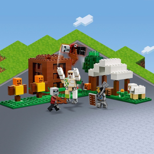 LEGO 21159 Minecraft The Pillager Outpost - Smyths Toys