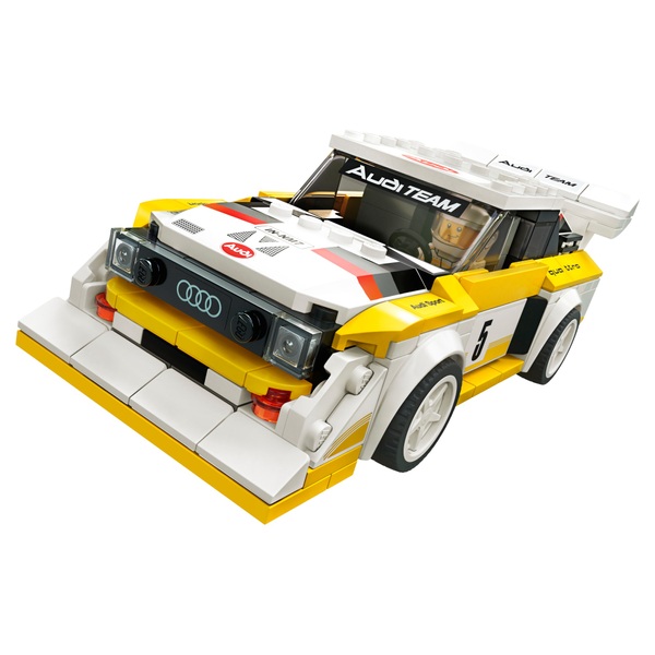 Lego 76897 Speed Champions Audi Sport Quattro S1 Race Car Set Smyths Toys Uk - brick cars fan group roblox