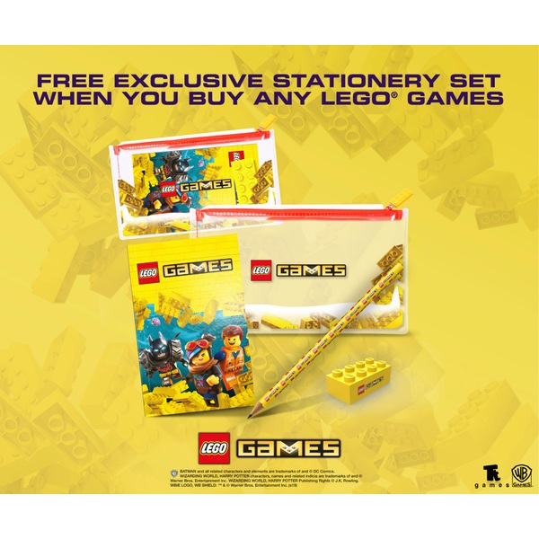 LEGO Stationery Set Smyths Toys Exclusive Smyths Toys UK
