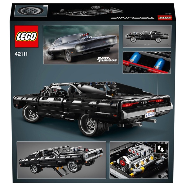 LEGO Technic 42111 Fast & Furious La Dodge Charger de Dom