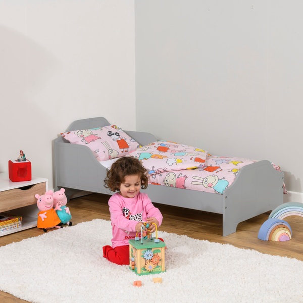 Nested Toddler Bed Grey Smyths Toys UK