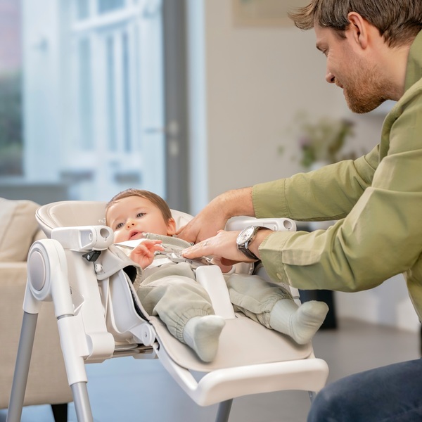 Baby Elegance Nup Nup High Chair in Warm Grey Smyths Toys UK