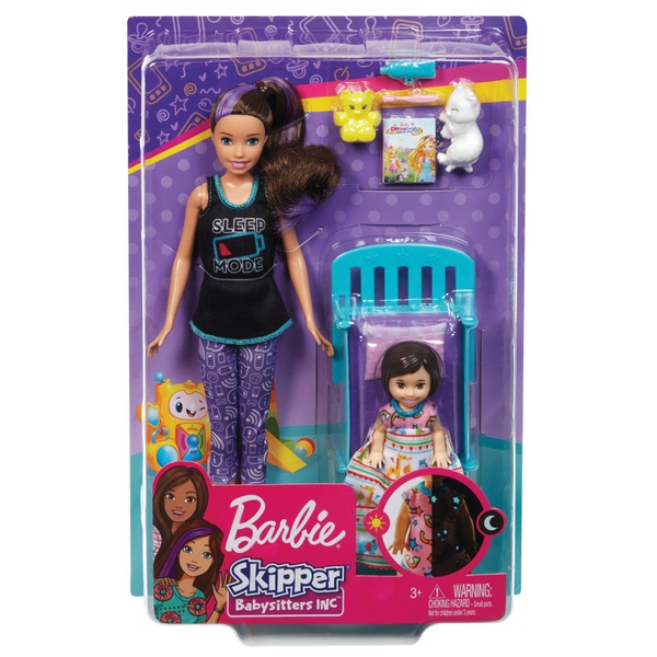 barbie skipper doll babysitter
