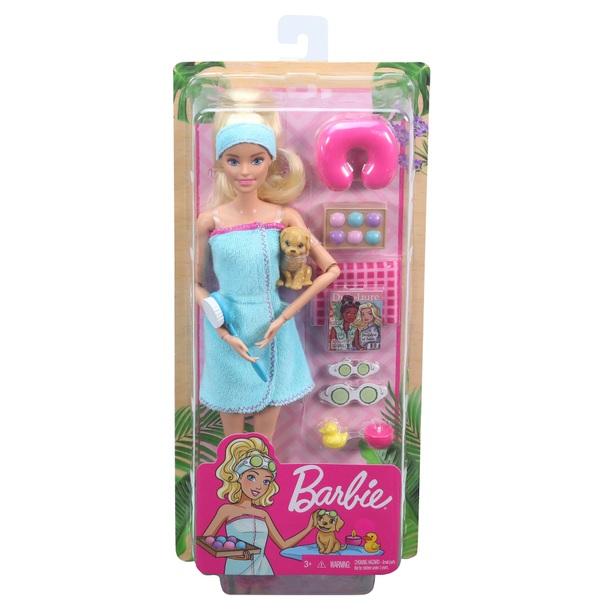 Barbie Wellness Spa Doll - Smyths Toys