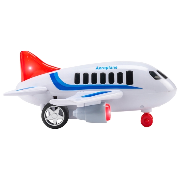 toy airplane with lights and sounds