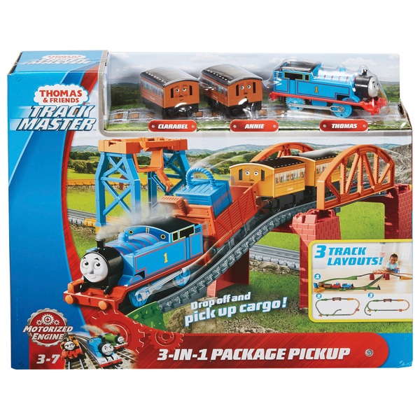 Thomas Friends 3 In 1 Package Pickup Train Smyths Toys Ireland - thomas track master railway roblox