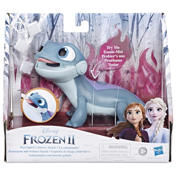 Disney Frozen 2 Fire Spirit S Salamander Toy With Lights And Snowy - frozen fire roblox