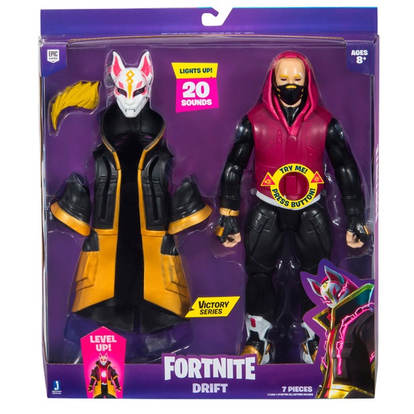 Fortnite Drift With Lights And Sounds Victory Series 30cm Action Figure Smyths Toys Uk