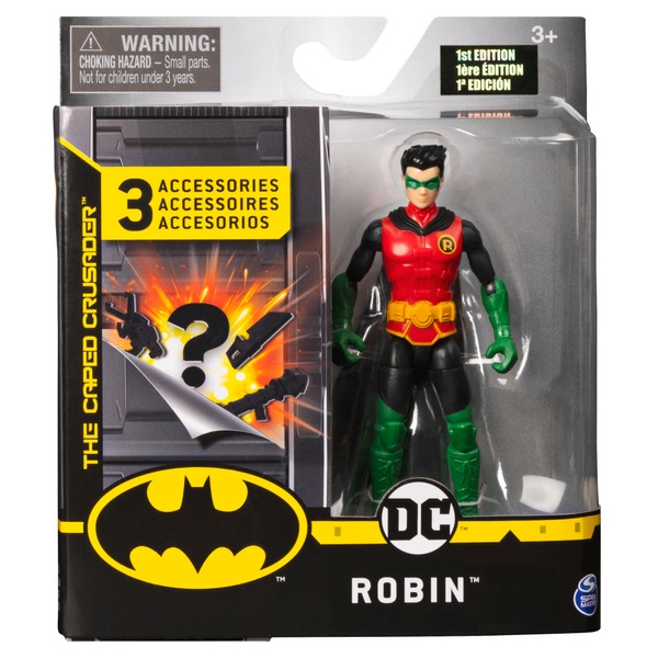 Dc Batman 10cm Robin Action Figure With 3 Mystery Accessories Smyths Toys Ireland Dc Batman 10cm Robin Action Figure With 3 Mystery Accessories Smyths Toys Ireland