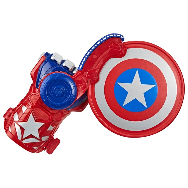 Marvel Avengers Captain America Nerf Power Moves Shield Sling Smyths Toys Ireland - roblox captain america shield gear