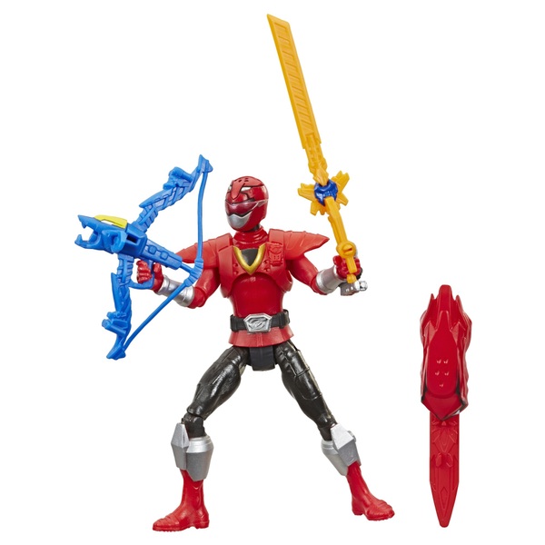 Power Rangers Beast Morphers Beast X Red Ranger 15 Cm Action Figure Smyths Toys Uk