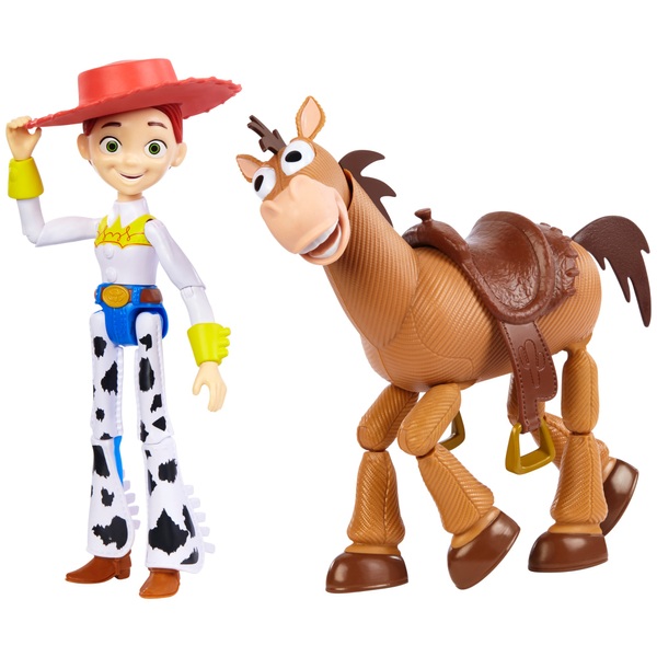 Disney Pixar Toy Story Jessie And Bullseye 2 Pack Action Figures Smyths Toys Ireland - jessie toy story roblox