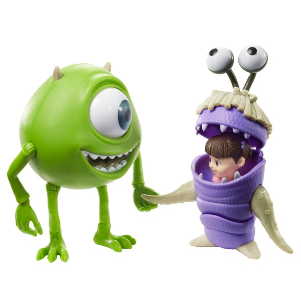 Mike Wazowski and Boo Figures 2 Pack Disney Pixar Monsters, Inc ...