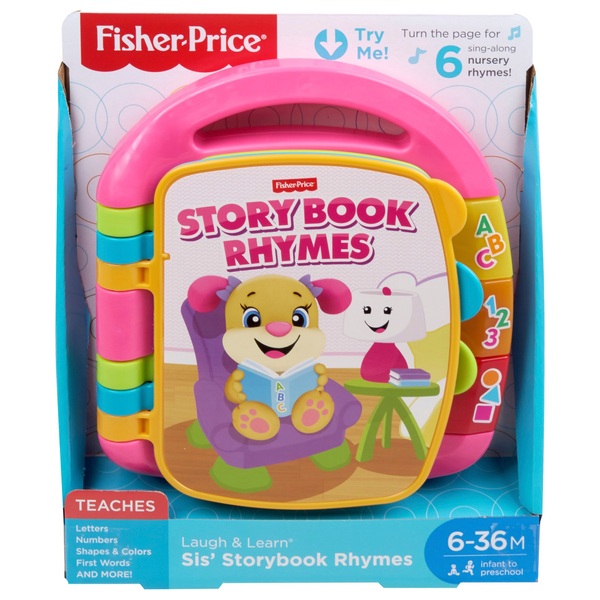 Fisher-Price Laugh & Learn Storybook Rhymes - Smyths Toys Ireland