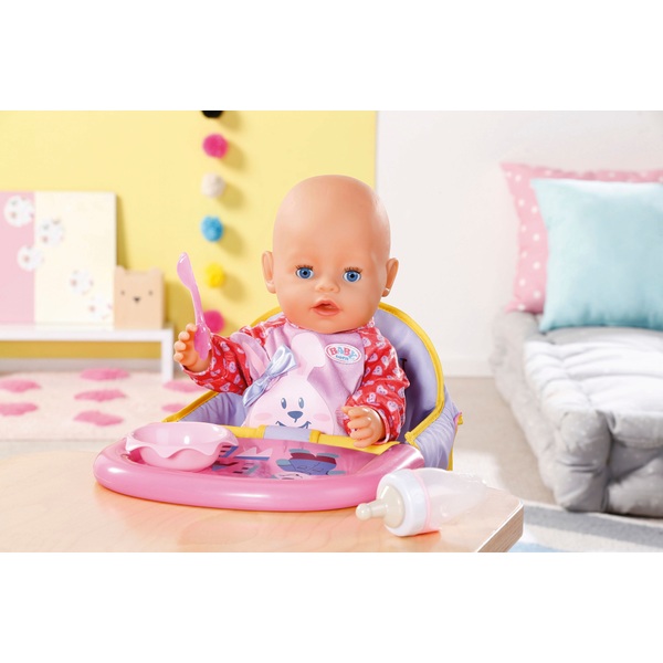 baby feeding chair attached table