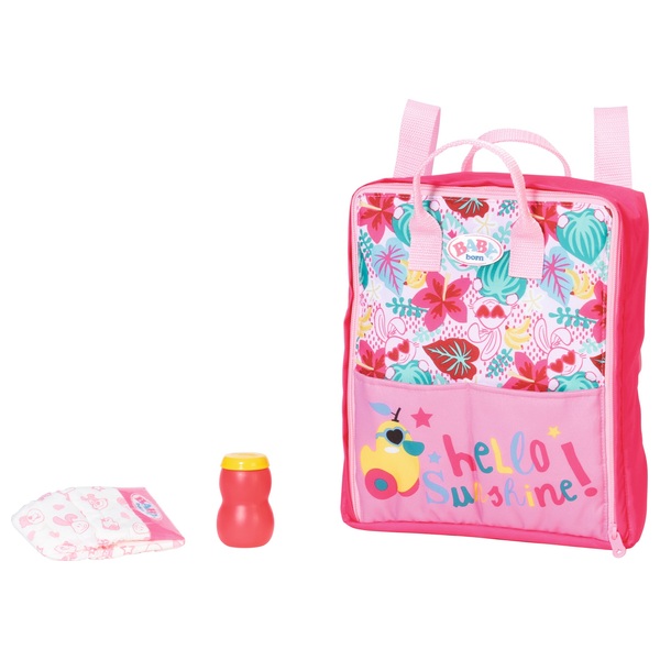 BABY born Holiday changing backpack Smyths Toys Superstores