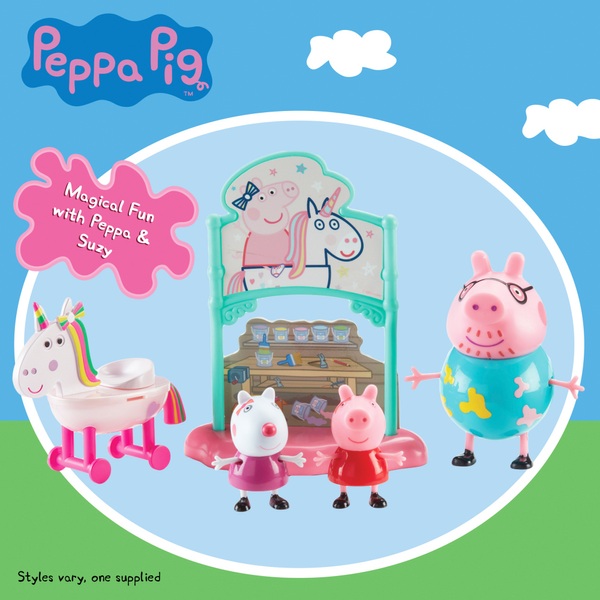 Peppa Pig Theme Playset | Peppa Pig | Smyths Toys UK