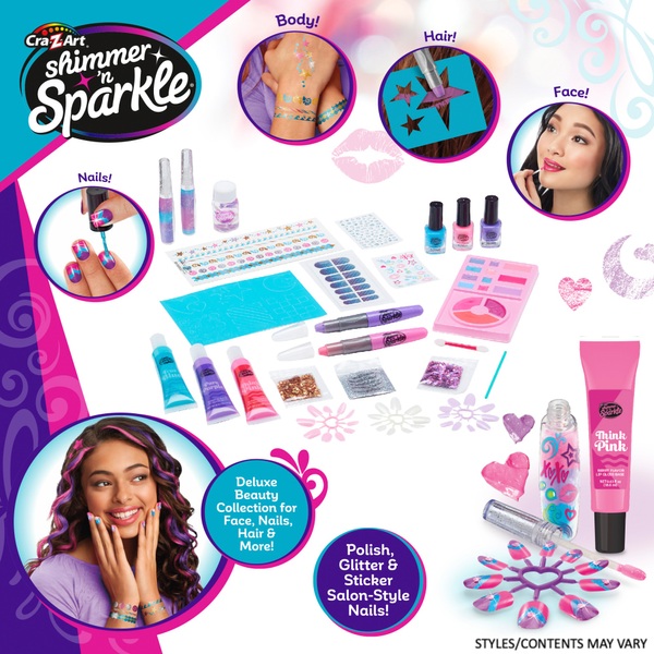 Shimmer 'n Sparkle 3-in-1 Ultimate Beauty Set - Smyths Toys UK