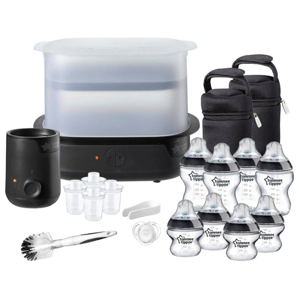 Tommee Tippee Complete Feeding Set with Steriliser and Bottle Warmer | Smyths Toys UK