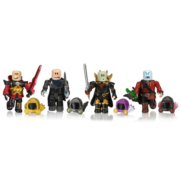 Roblox Dominus Dudes Four Figure Pack Smyths Toys - roblox champions of roblox playset series 1 w exclusive