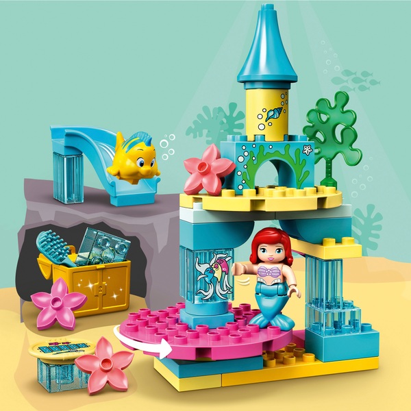 LEGO 10922 DUPLO Disney Princess Ariel's Undersea Castle Set - Smyths ...