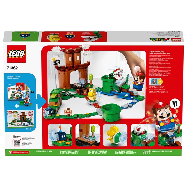 LEGO 71362 Super Mario Guarded Fortress Expansion Set - Smyths Toys UK