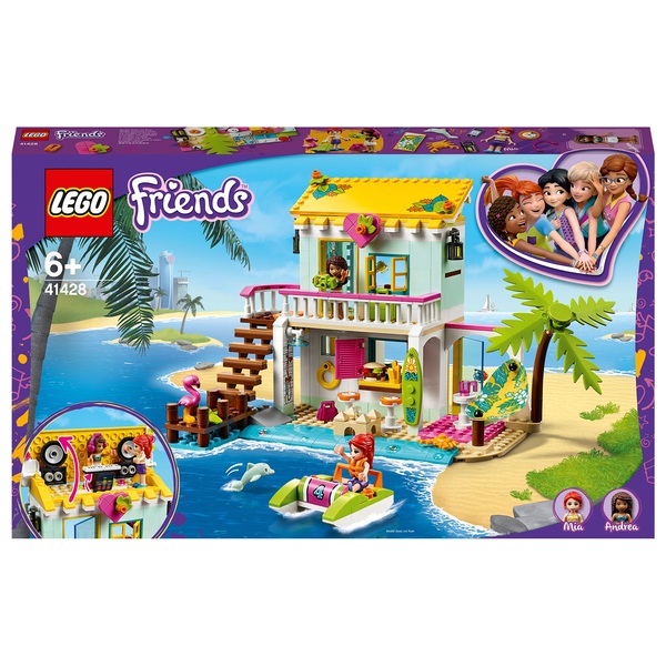 Lego 41428 Friends Beach House Mini Dollhouse Play Set Smyths Toys Ireland - my new beach house roblox