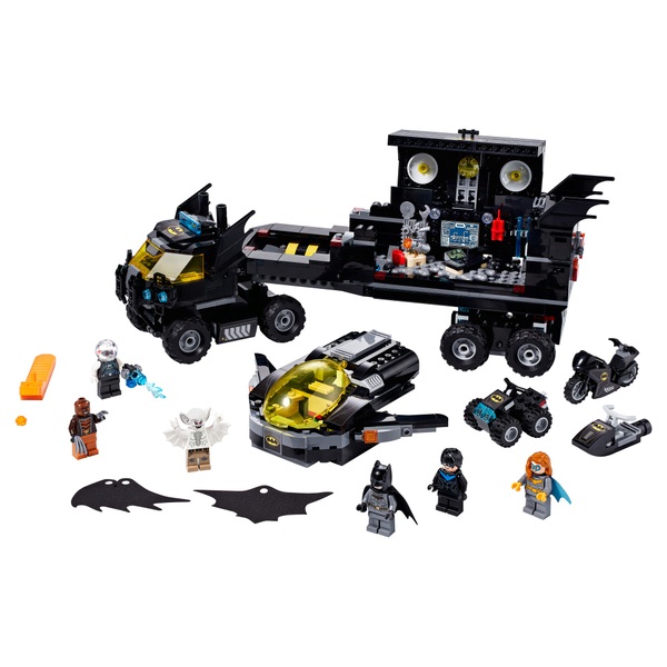 LEGO 76160 DC Batman Mobile Bat Base Batcave Truck Toy - Smyths Toys UK