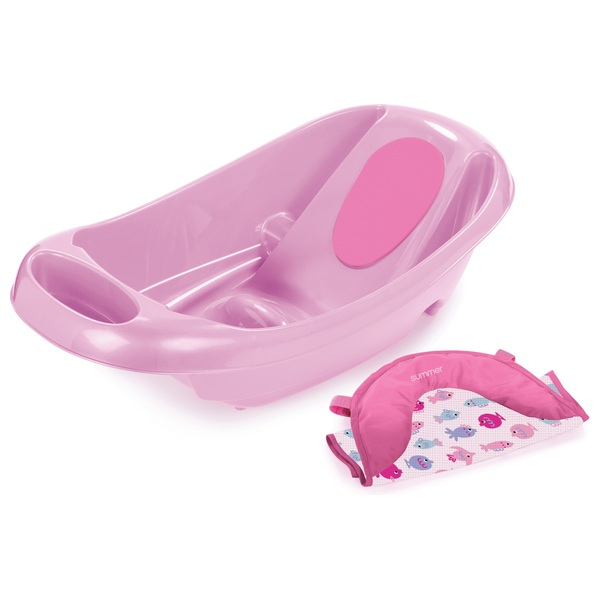 Summer Splish N' Splash NewborntoToddler Bath Tub Fishy Fishy