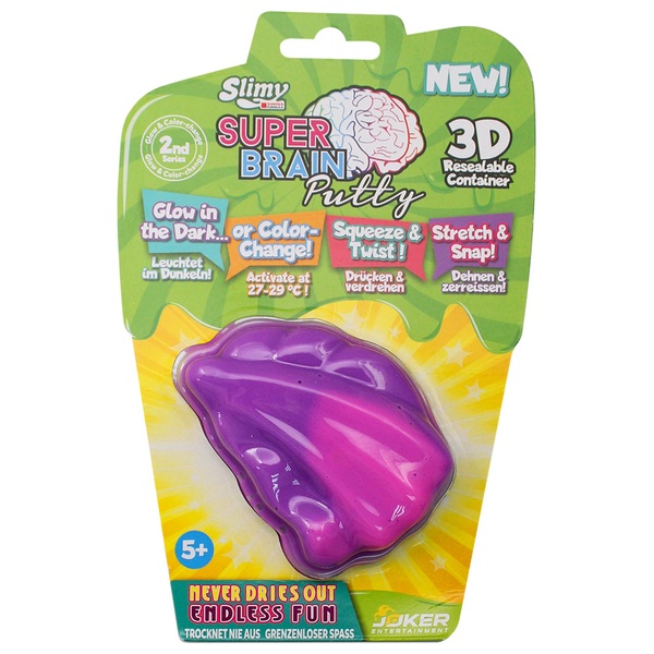 Slimy Super Brain Putty Colour Change Assortment - Smyths Toys UK