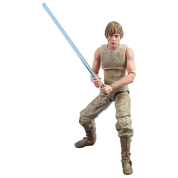 Luke Skywalker Dagobah Star Wars The Black Series Collectible Action ...