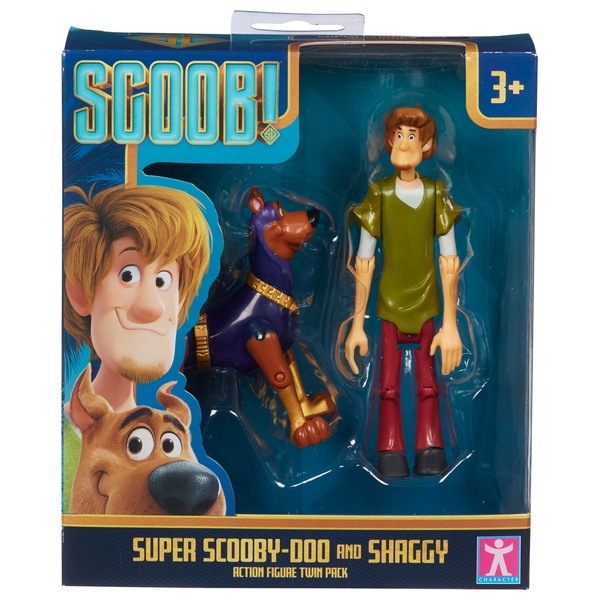 Scoob Action Figure Twin Packs- Super Scoob & Shaggy - Smyths Toys UK