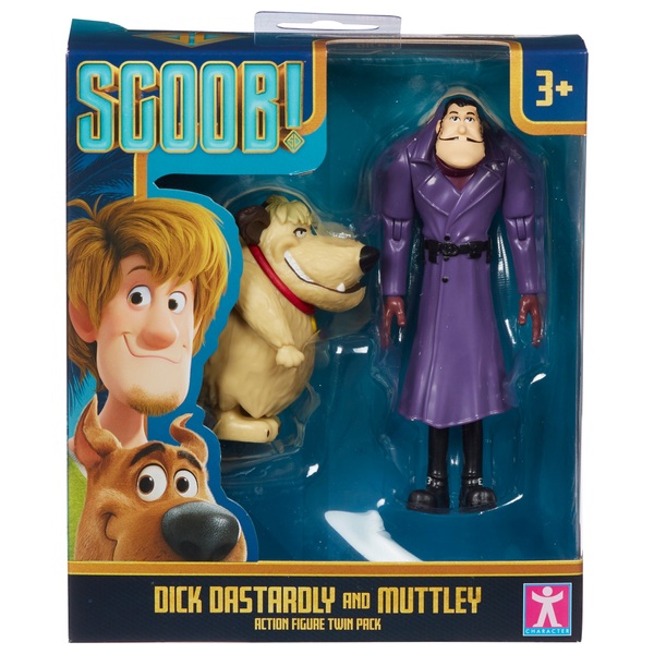 Scoob Action Figure Twin Packs- Dick Dastardly & Muttley - Smyths Toys UK