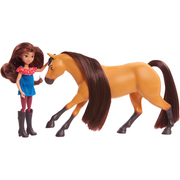 Spirit Small Doll & Classic Horse- Lucky and Spirit - Smyths Toys UK