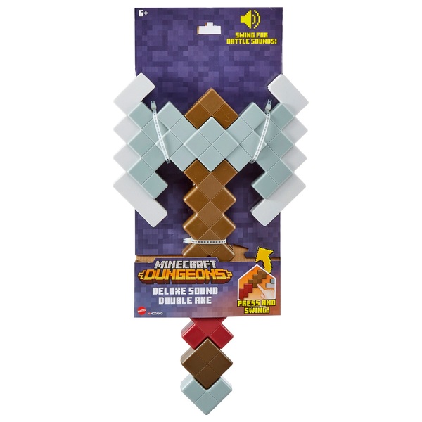 Minecraft Dungeons Deluxe Sounds Axe Smyths Toys Uk