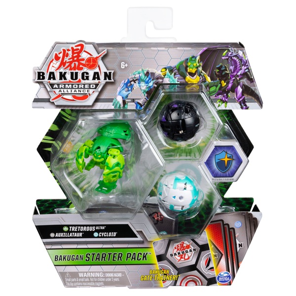 Bakugan Starter 3 Pack Armoured 