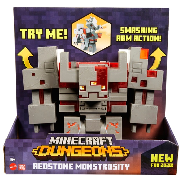 Minecraft Dungeons Redstone Monstrosity Smyths Toys Uk