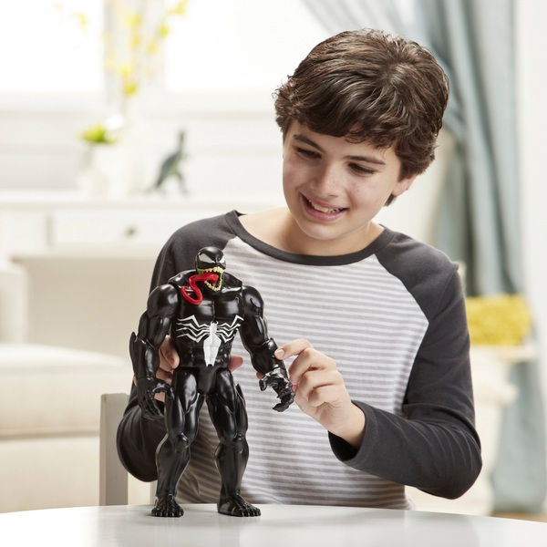 Venom Marvel Spider-Man Maximum Venom Titan Hero Action Figure | Smyths ...