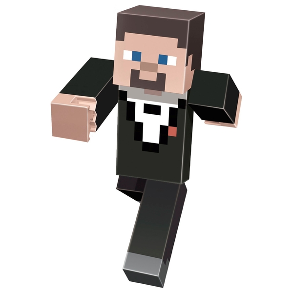 Minecraft Tuxedo Steve 22cm Action Figure Smyths Toys Ireland