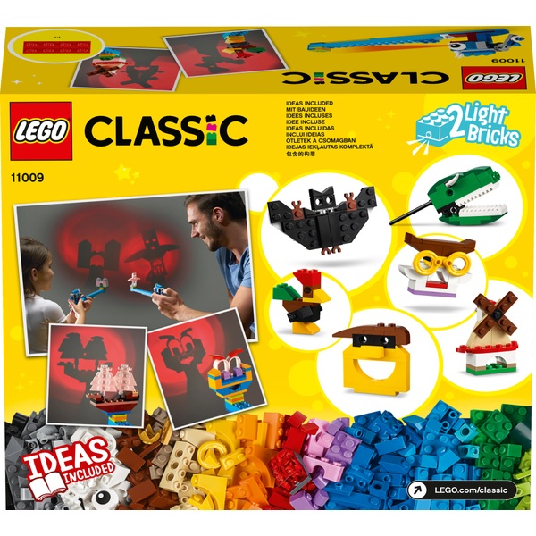 LEGO 11009 Classic Bricks and Lights Building Set Smyths Toys UK