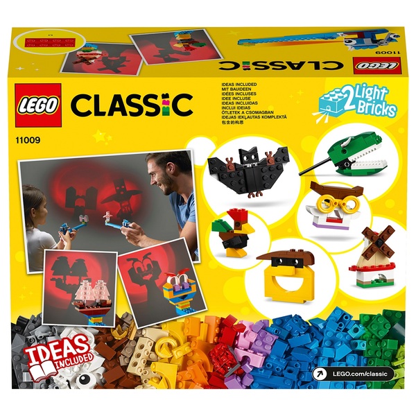 Lego Classic Bricks And Lights Building Set Smyths Toys Uk