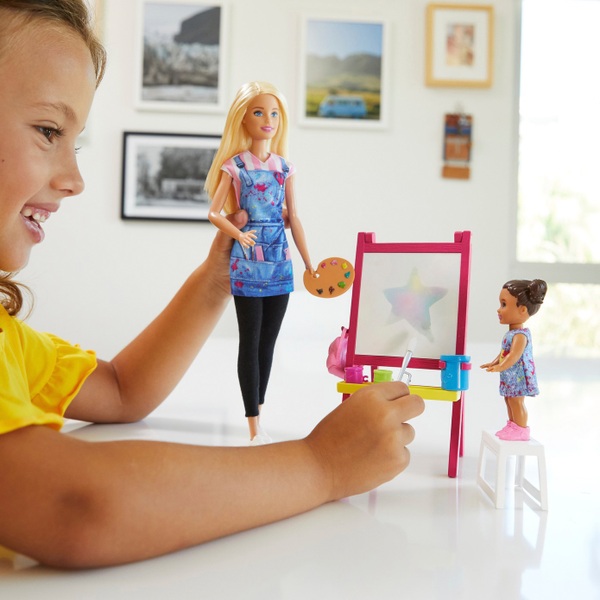 Barbie Careers Art Teacher Playset Smyths Toys UK