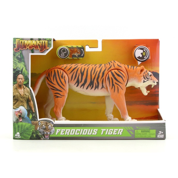 Jumanji Ferocious Tiger Figure - Smyths Toys UK