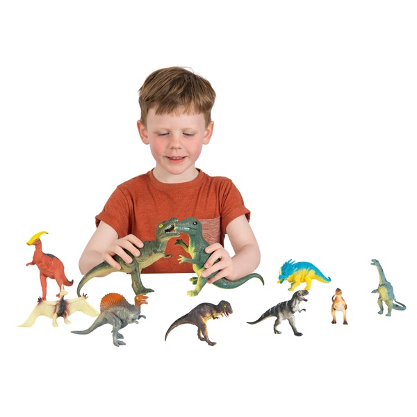 Dinosaur Figures 10 Piece Set | Smyths Toys UK