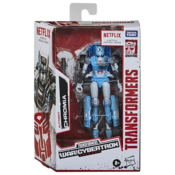 Chromia Transformers War for Cybertron Deluxe Collectible Action Figure ...