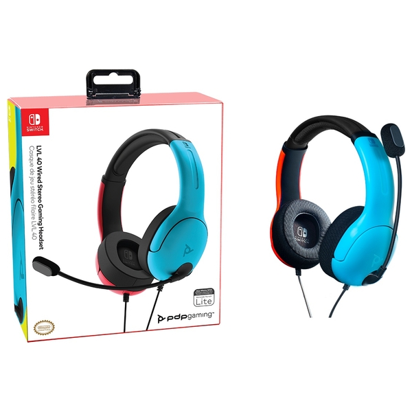 pdp gaming level 40 wired headset