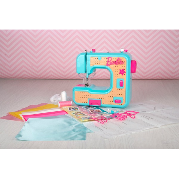 Barbie Sewing Machine with Doll Smyths Toys Ireland