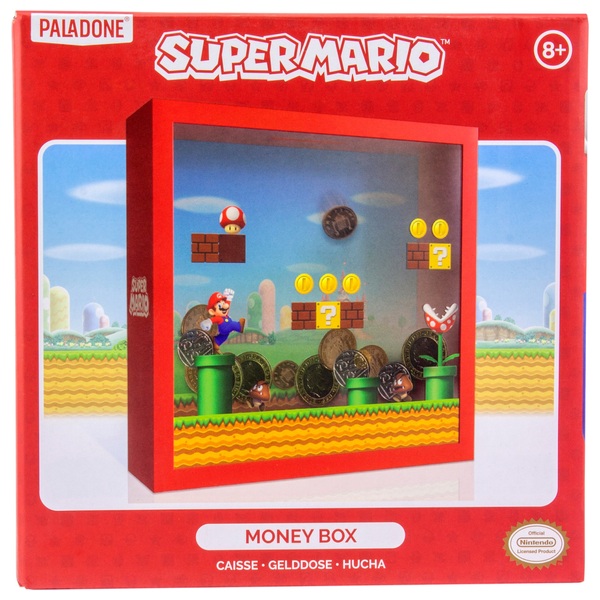 Super Mario - Tirelire Transparente
