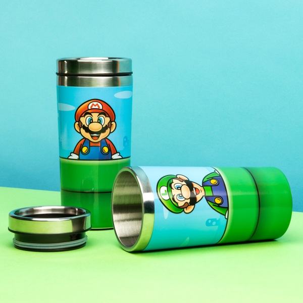 Super Mario Warp Pipe Travel Mug Smyths Toys - blue mario pipe roblox