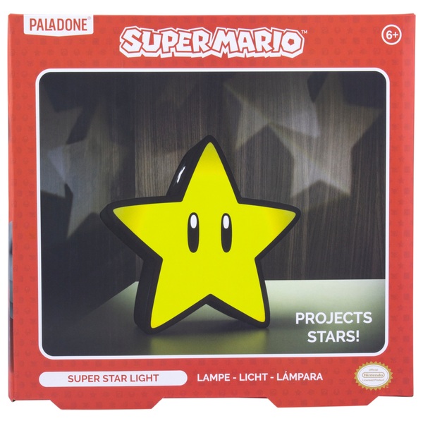  Tree Topper Mario Super Star Gen 2 Plug in Light Up